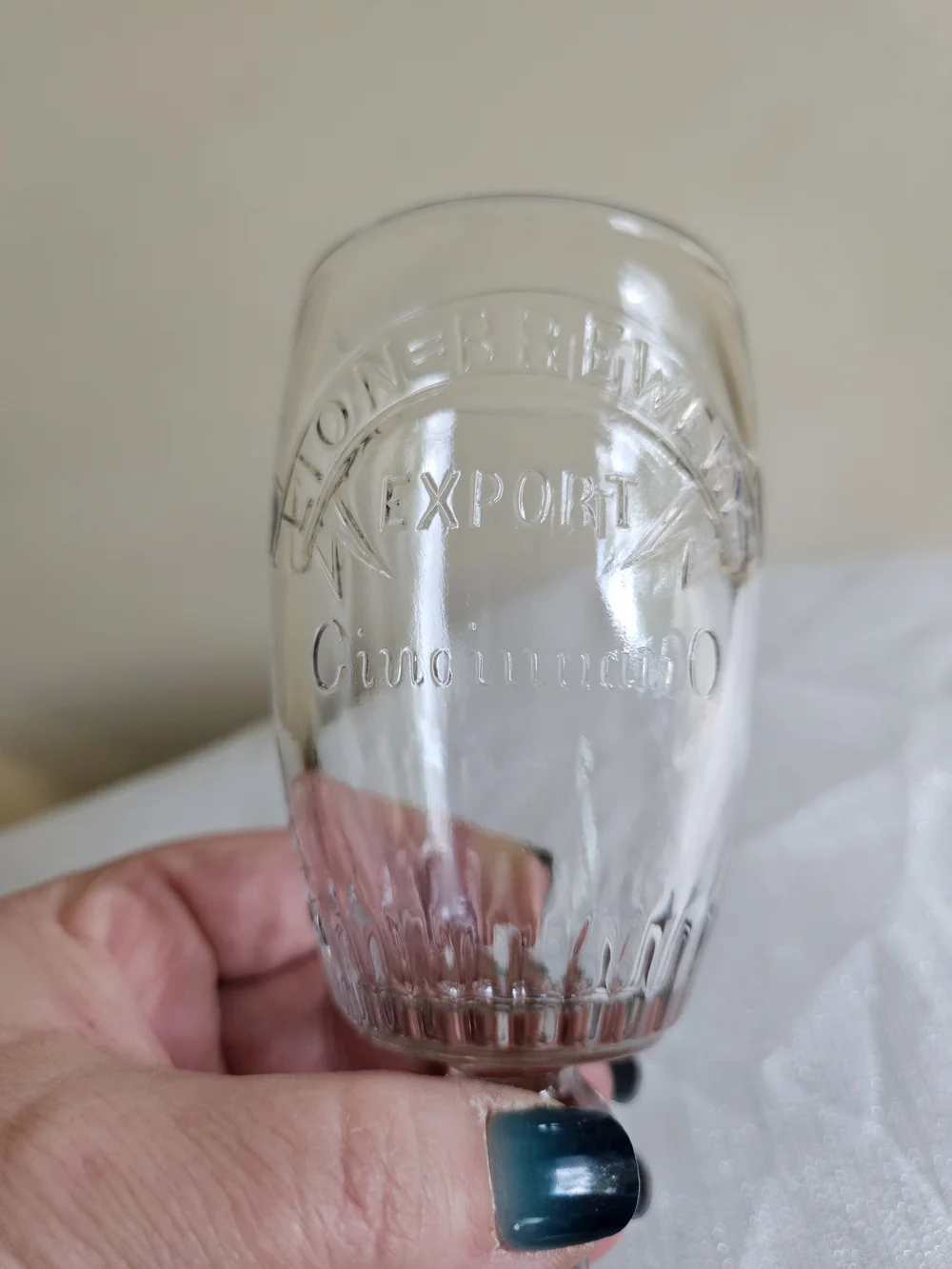 Lion‎ Brewery Pre-Prohibition Beer Glass